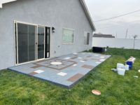 Sun Mosaic Patio Project Big Challenge for First-Time DIYers