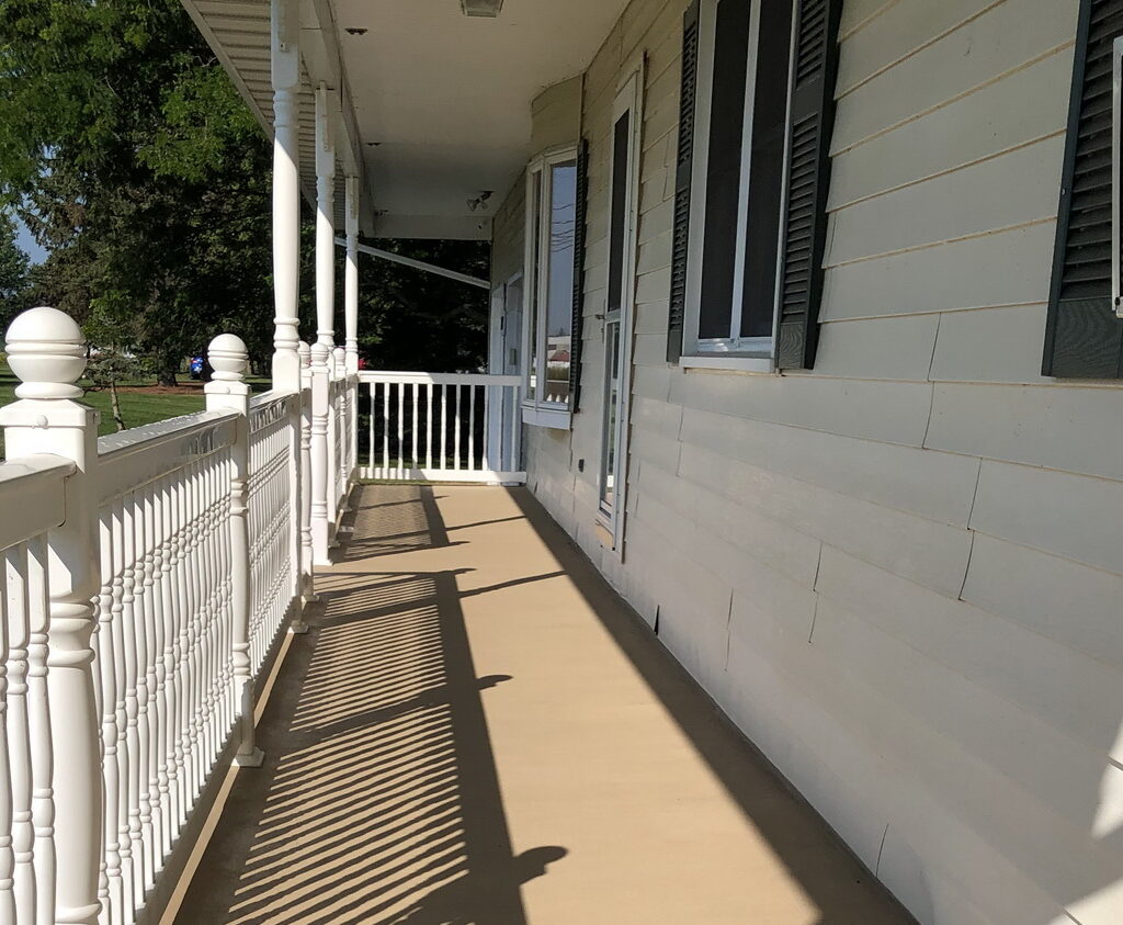 Finished deck two