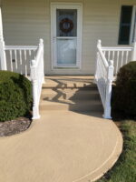 New Porch: Patch and Roll!