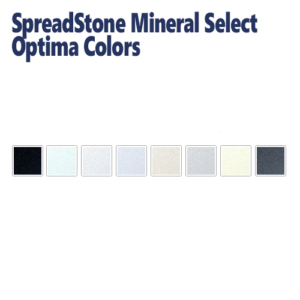 SpreadStone Mineral Select Optima Color Samples
